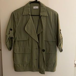 Frame jacket army green - MUST GO
